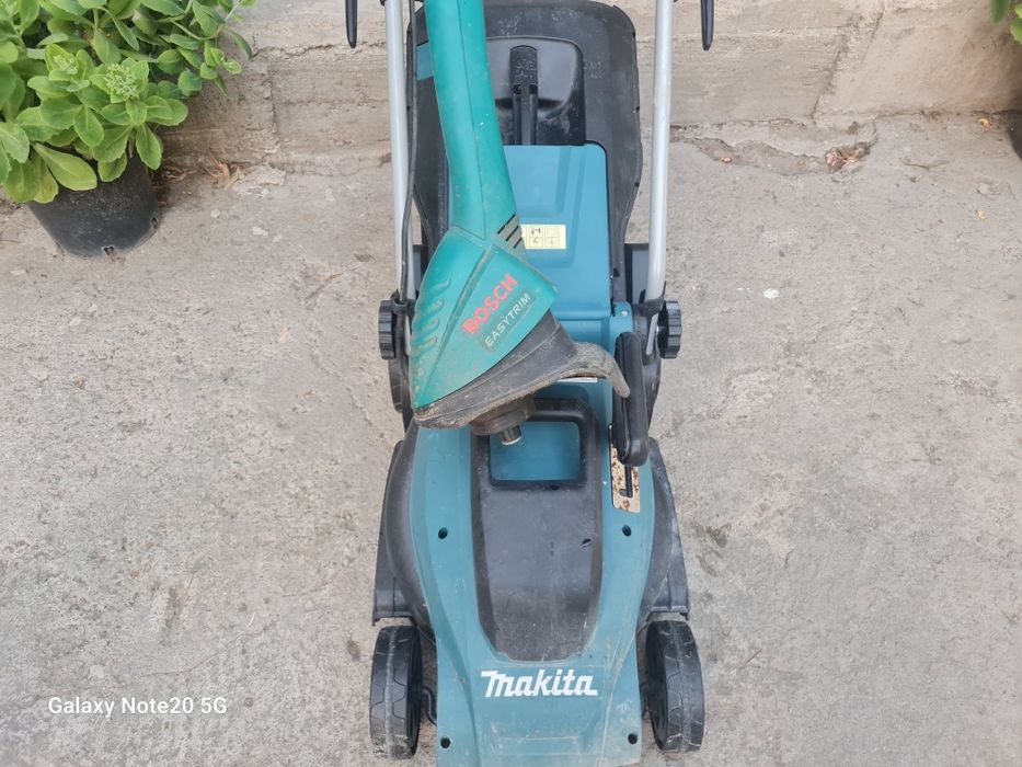 Masina de tuns gazon și trimmer