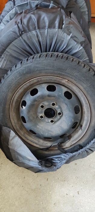 Roți complete 14 inch Skoda/VW
