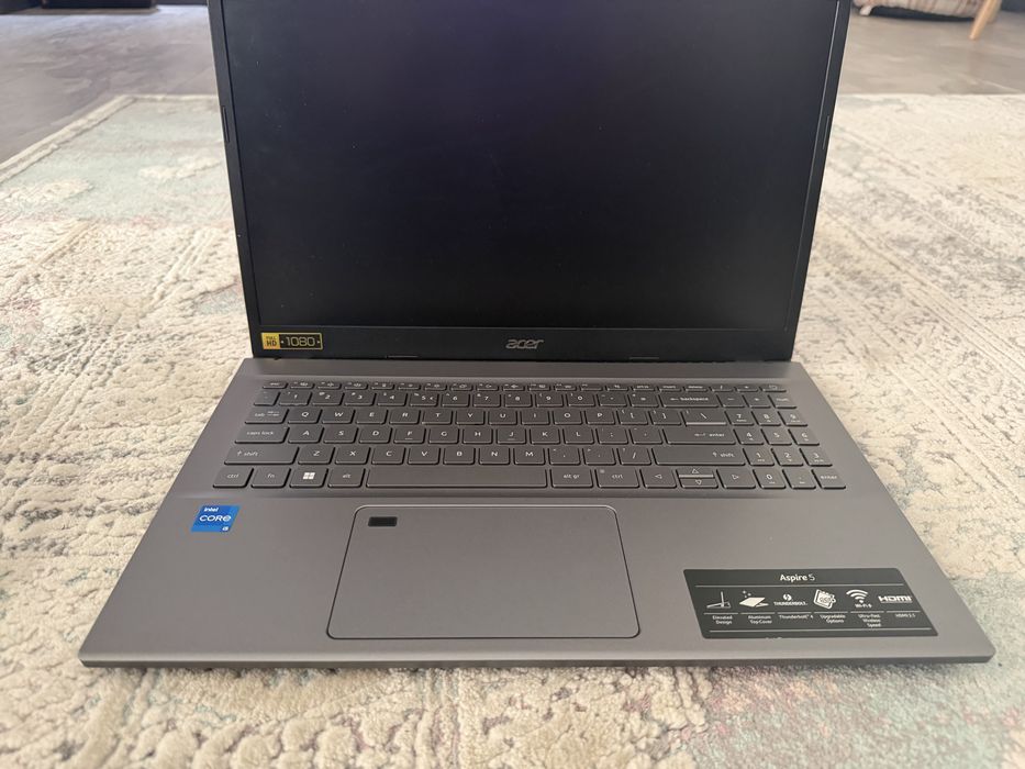 Laptop Acer Aspire 15-12450H, 15,6" 16gb DDR4, 512gb NVMe SSD