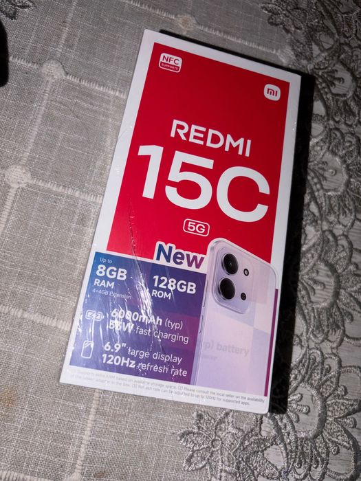 Смарт телефон redmi 15C