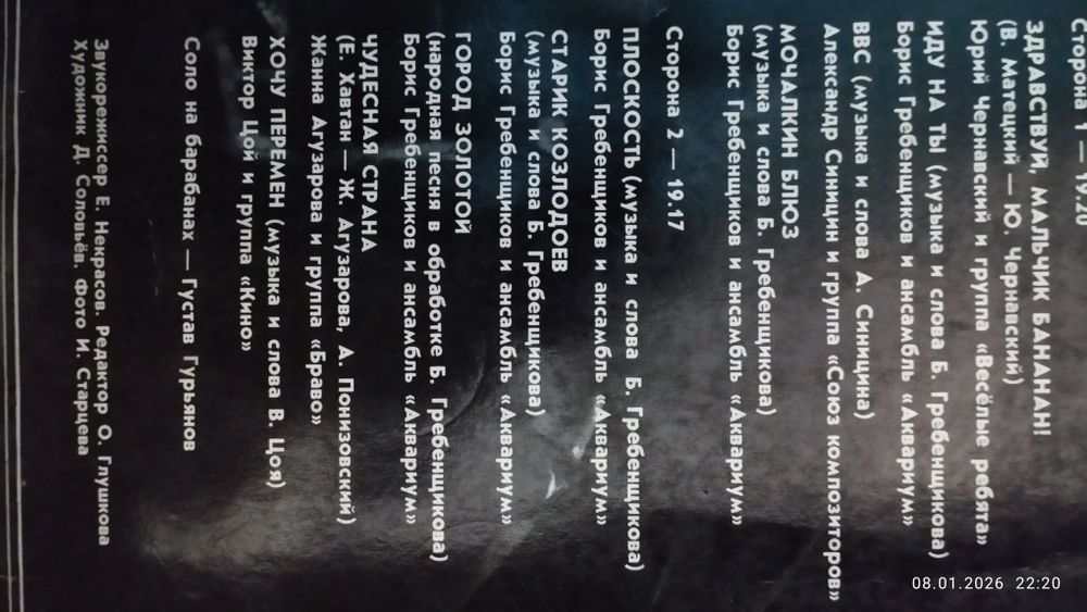 Виниловые пластинки