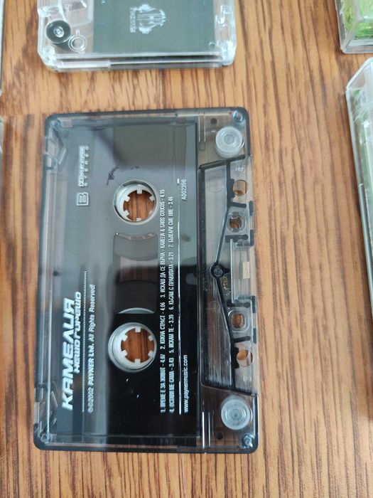 Аудиокасети с музика Planeta Payner, Vesna Zmijanac и Тодор Колев