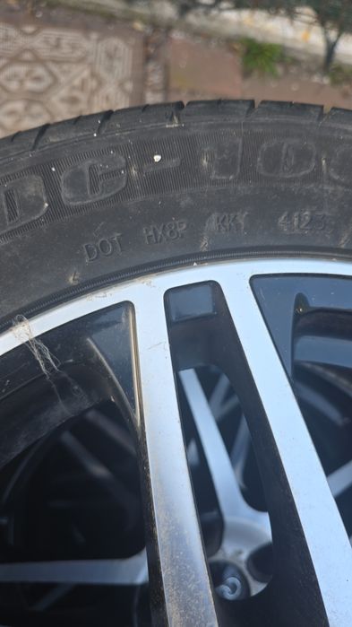 Jante audi r17+cauciucuri vara