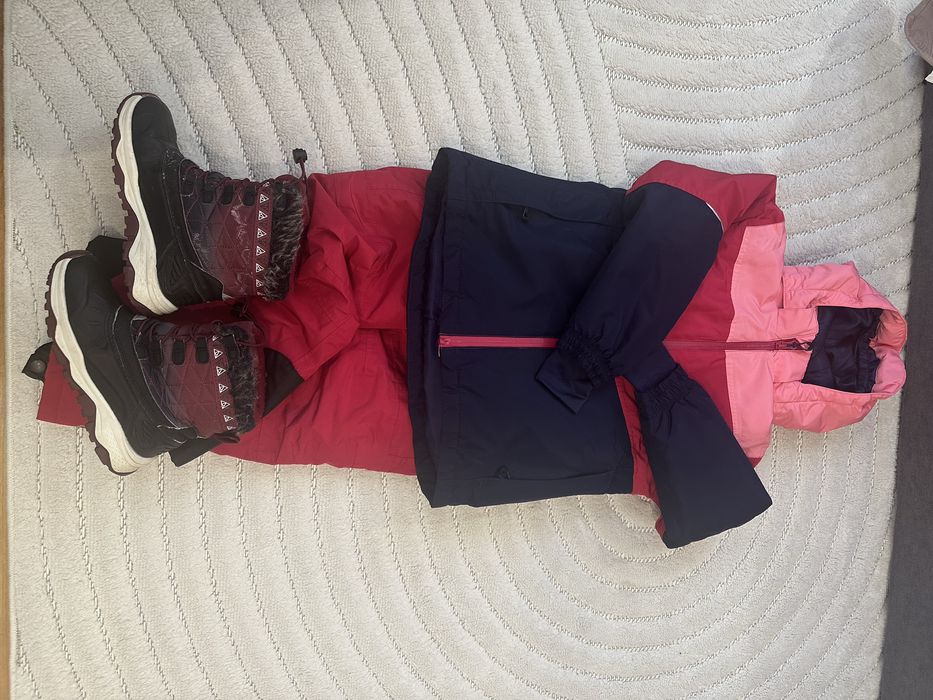 Зимна екипировка за момиче 122/128