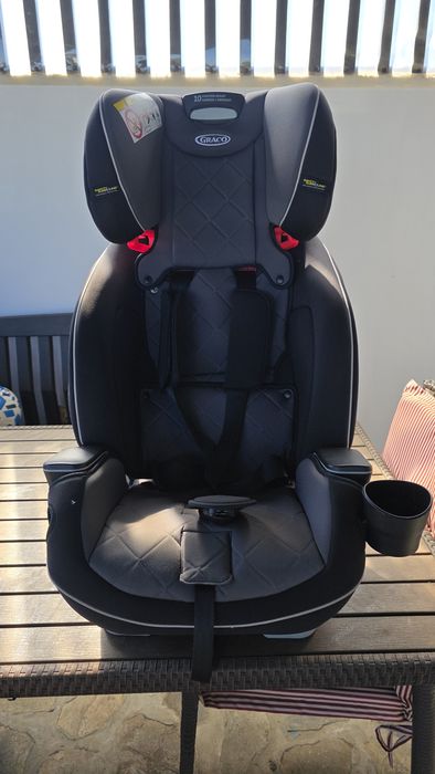 Scaun auto ISOFIX Graco Slimfit LX Black, 0-36 Kg, Negru