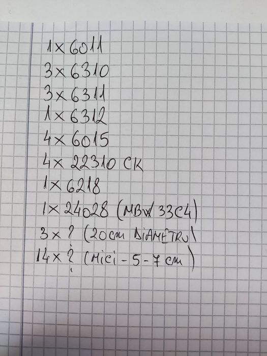 Rulmenți fabricație România