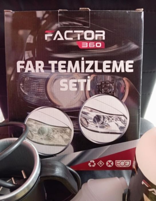 Комплект за химическо полиране на фарове