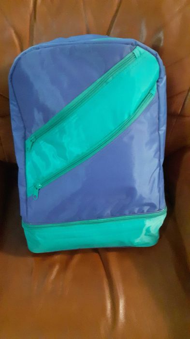 раница много плътна, двойна, стабилен промазан плат, внос от Дания