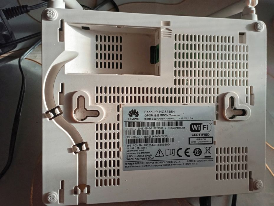 Роутер Huawei hg824h