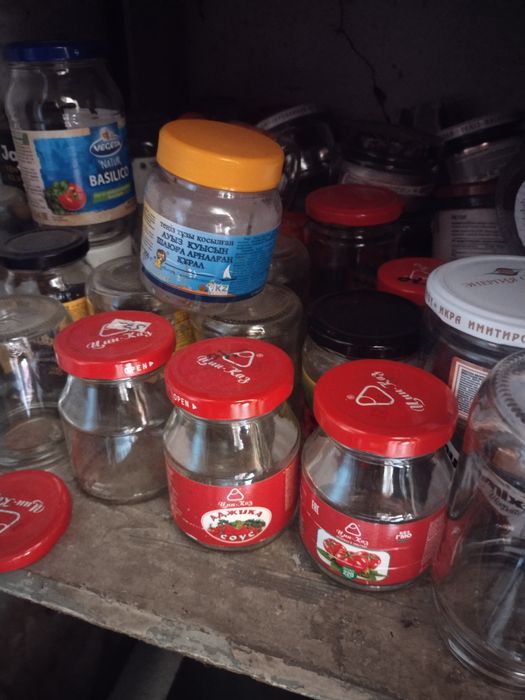 Маленькие  баночки.