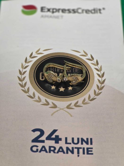 Cercei aur 14K 2.05g [Ag45 Bacau1 B.7187.1.44]
