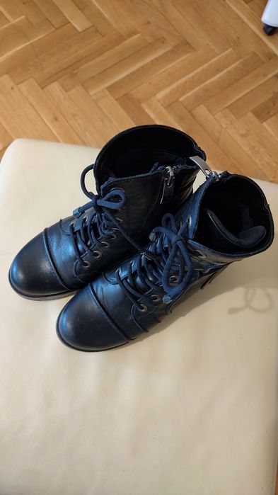 Дамски боти, естествена кожа, номер38