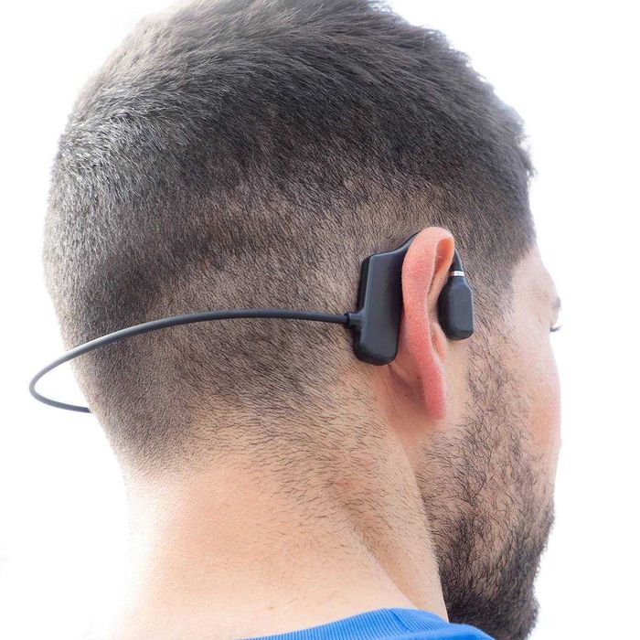 Casti wireless conductie osoasa sport 110mAh rezistente la apa