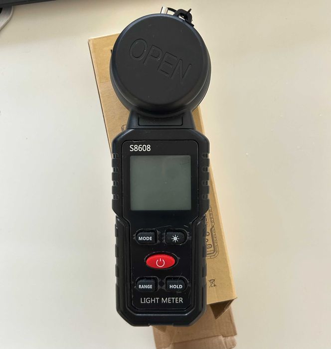 Луксметър, RASK, цифров, 200000 Lux, прецизно измерване, LCD дисплей lux meter device
