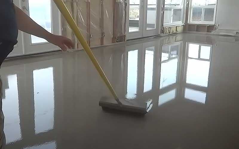 Наливные полы за 1 день для ламинат