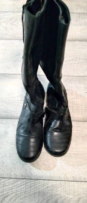 маркови ботуши от естествена кожа 38ном