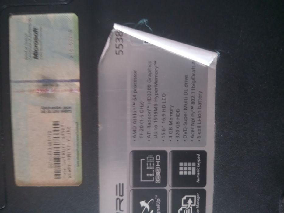 Laptop Acer Aspire