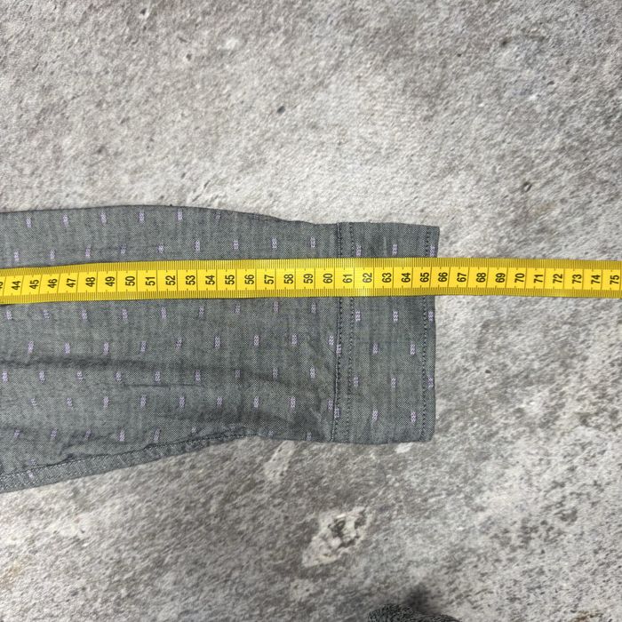 Мъжка риза Tommy Jeans - XL - Памук - Сив десен