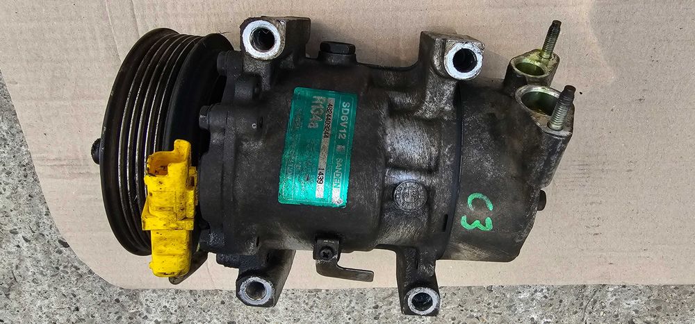 Compresor Ac Citroen C3 / Peugeot 206 1.4 HDI 2003 2004 / 2005 2006