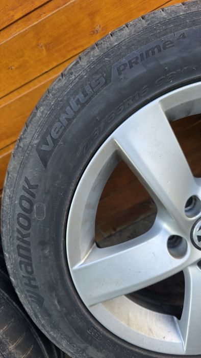 Jante cu anvelope vară Hankook 215 55 R16