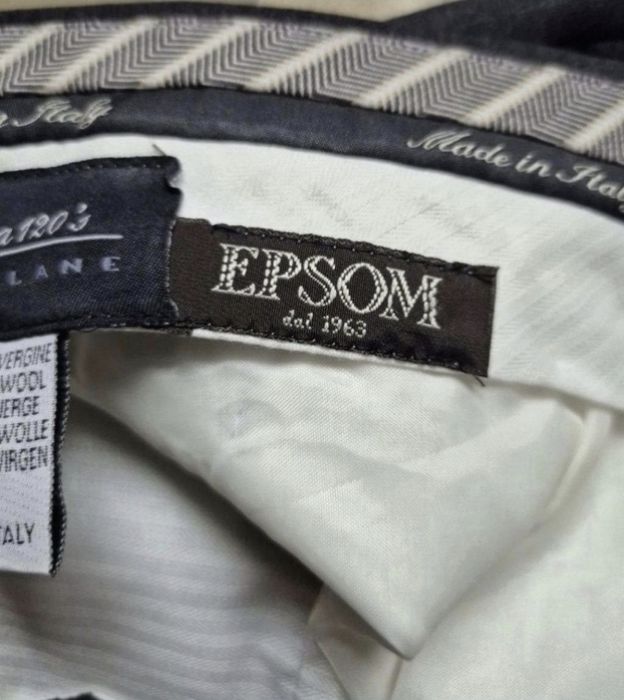 Pantaloni barbăteşti Epson Italia - 48 - Straight Fit - Valicana 120's
