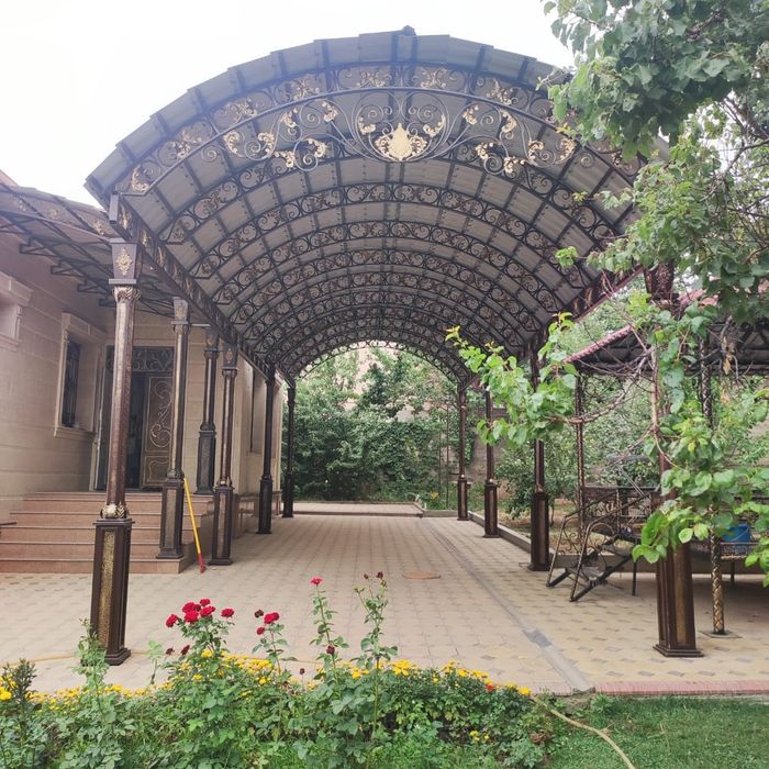 Навес, навесы, металлические конструкции, односкатные и круглые навесы