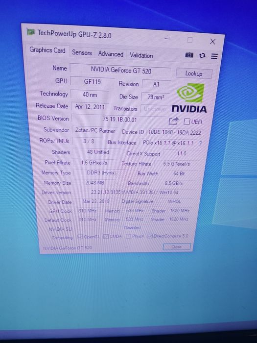 Продам gt 530 на 2 гига