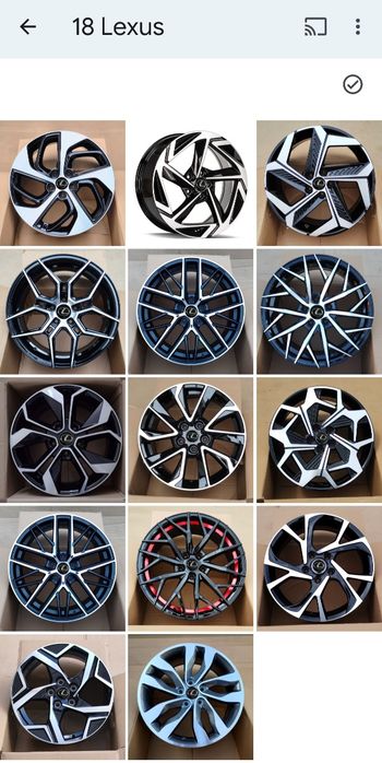 Jante 18 Lexus  5 x114.3