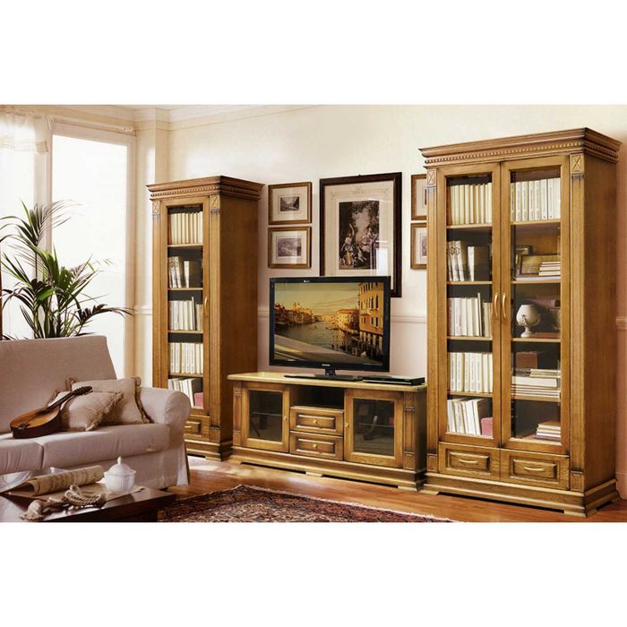 Дубовые  Шкафы-витрины и тв тумба! Беларусь!