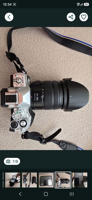 Foto Mirrorless Olympus OM-D E-M10 Mark IV  NOU cu obiectiv de zoom