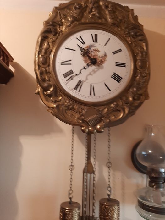 Ceas din bronz mecanic , estetic impecabil si mecanic perfect