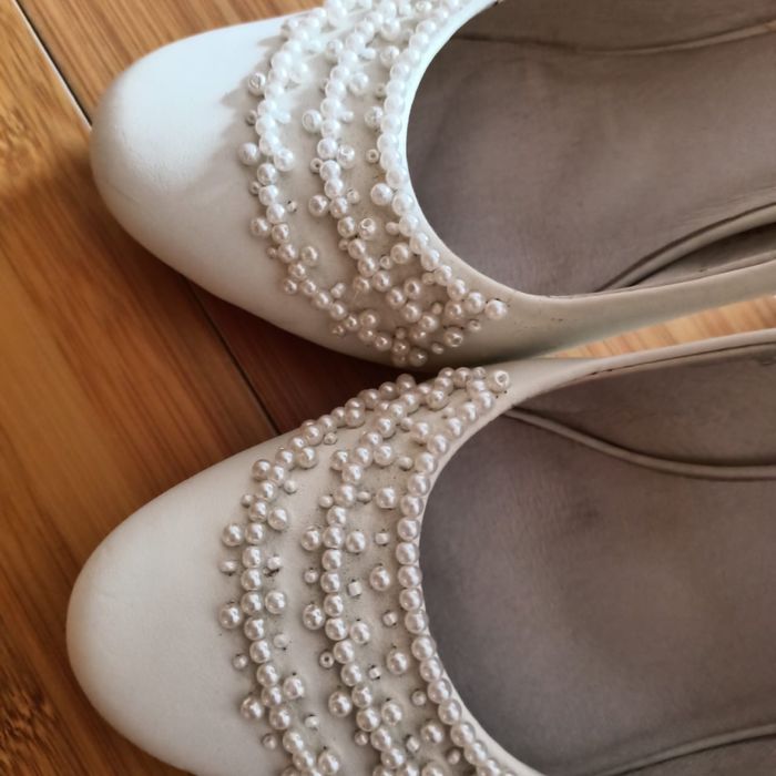 Туфли белые натуральная кожа