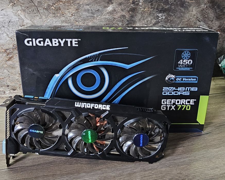 Видео карта Gygabyte GTX 770 2GB