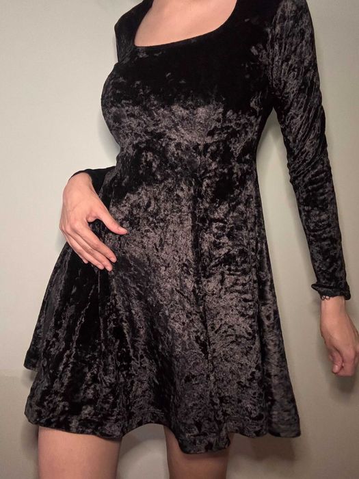 Черна gothic рокля