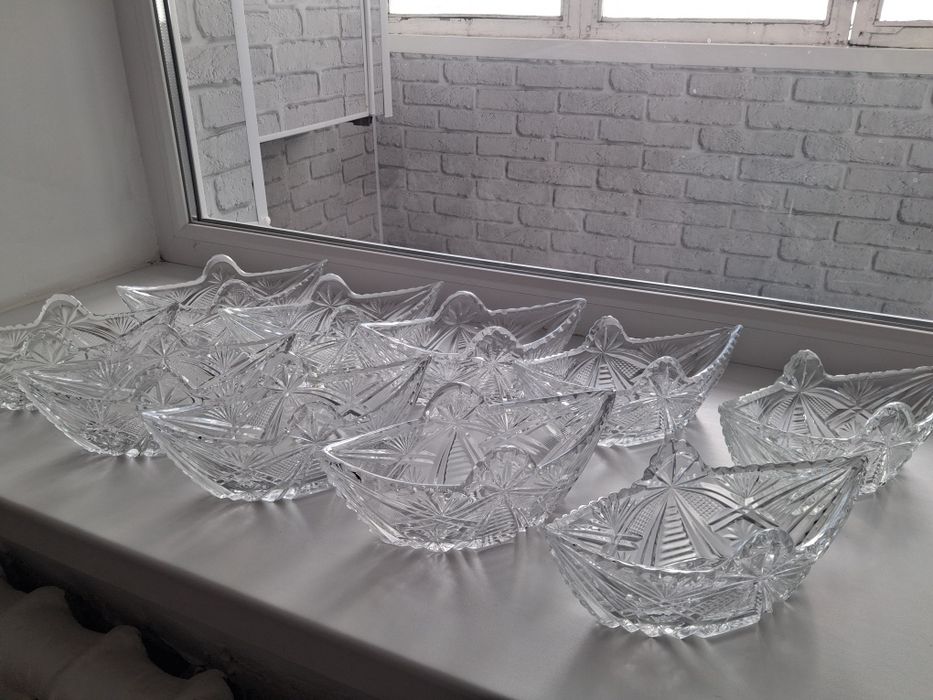 Лодочки хрустальные 400тг
