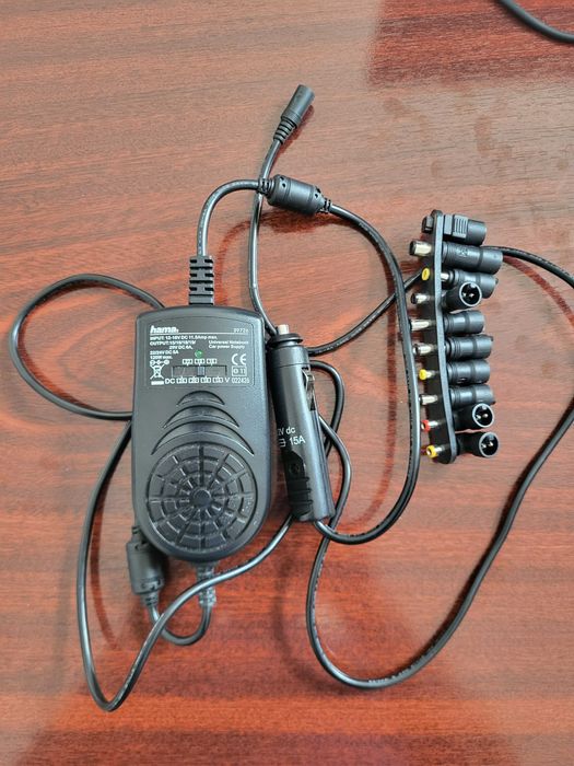 Incarcator universal auto pentru laptop HAMA, 120W cu 10 mufe