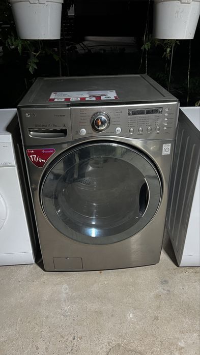 17 кг на 9 кг сушка Стиральная машина LG  с паровым циклом