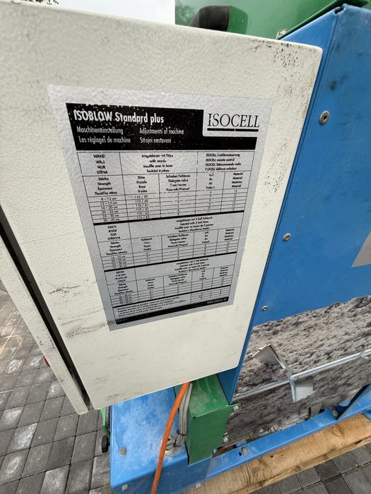 Utilaj Isoblow , pompa de injectat celuloza,vata bazaltica,fibra lemn