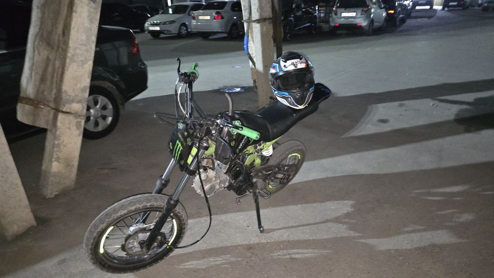 Питбайк 70км/ч Самарканд!!!