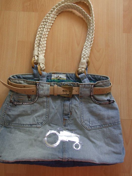 Дънкова чанта, чанта от деним