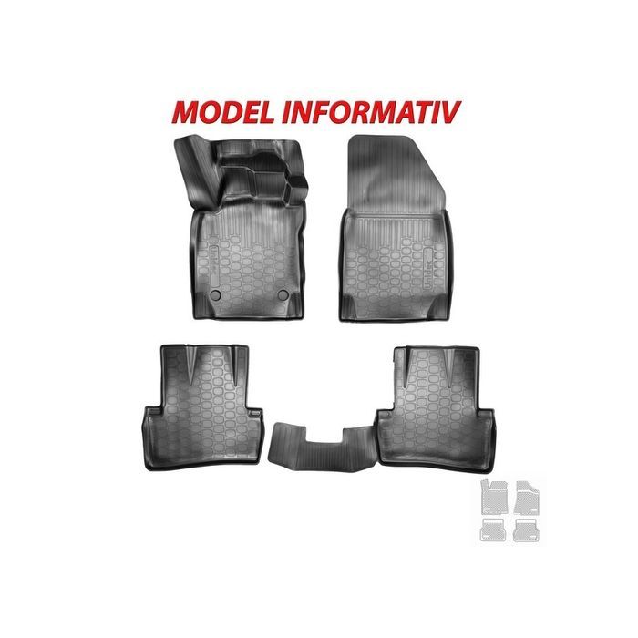 Covoare cauciuc stil tavita Nissan Patrol Y61 1998-2009 ERK