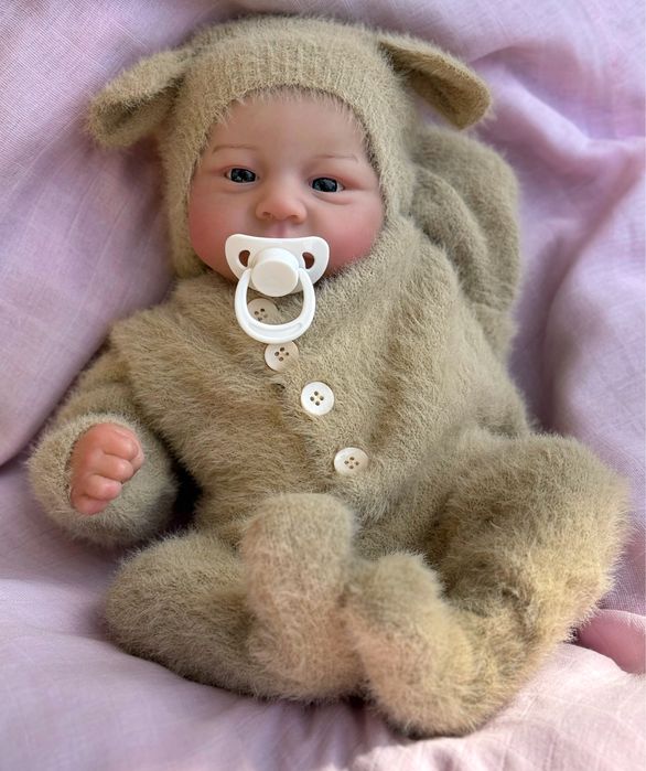 Кукла реборн Леви 49 см Оригинал Newborn Baby