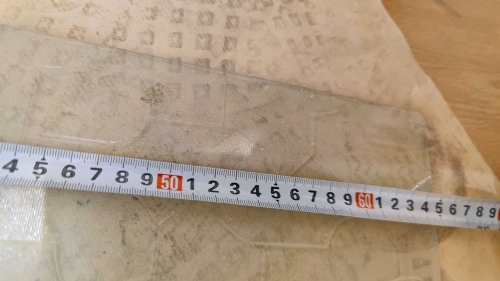 Фрезовано стъкло за врата