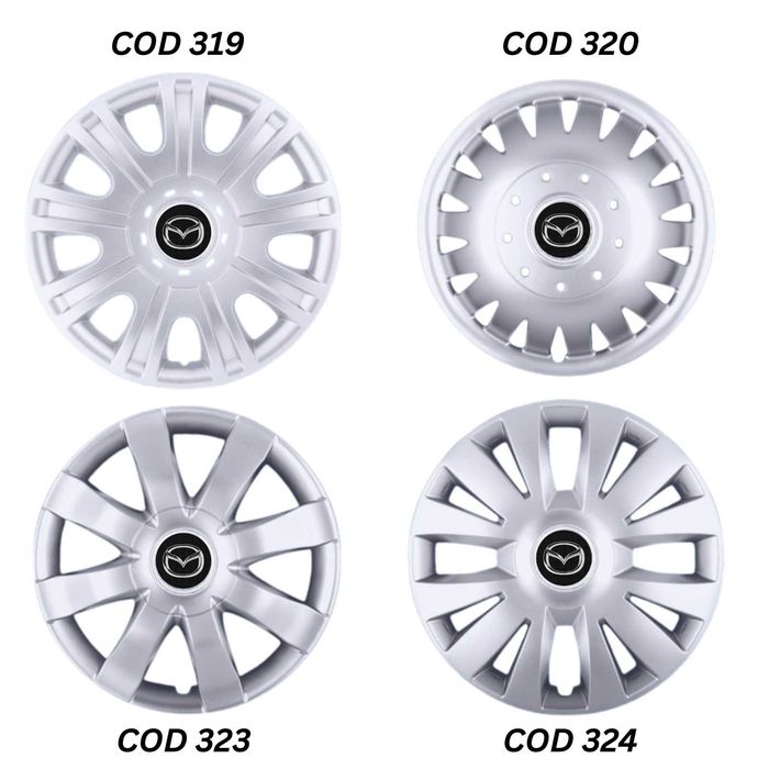 Capace roti R15 Mazda diverse modele, pentru jante de tabla