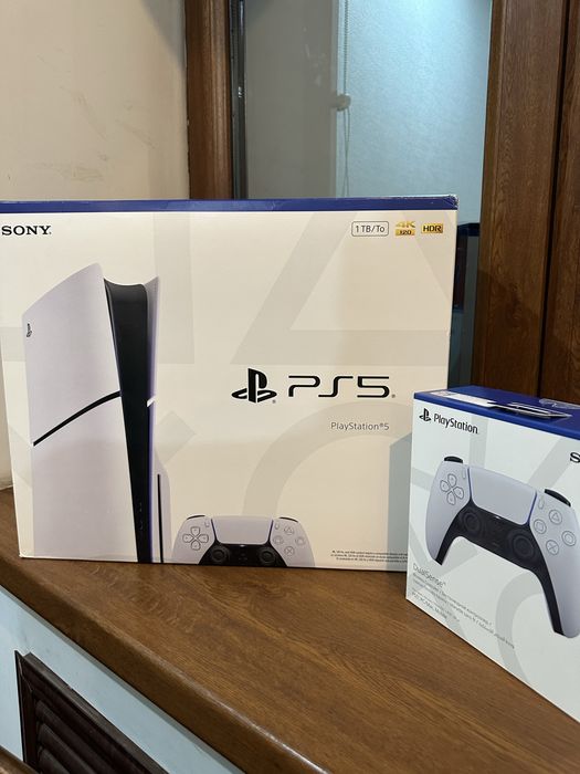 Sony PlayStation 5 Slim Disc Edition (с дисководом), 1 ТБ
