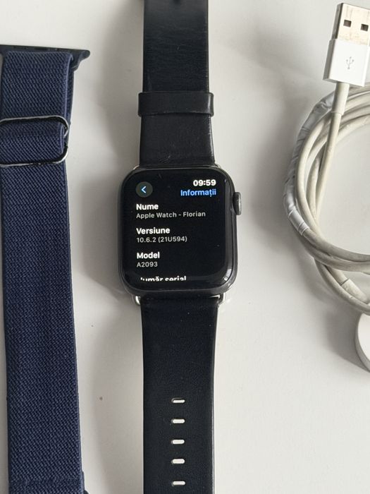 Apple Watch seria 5 44Mm aluminium GPS