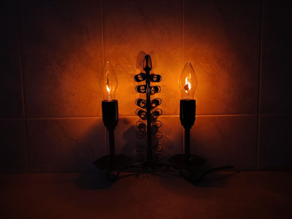 Настенный светильник бра "Свечи" СССР