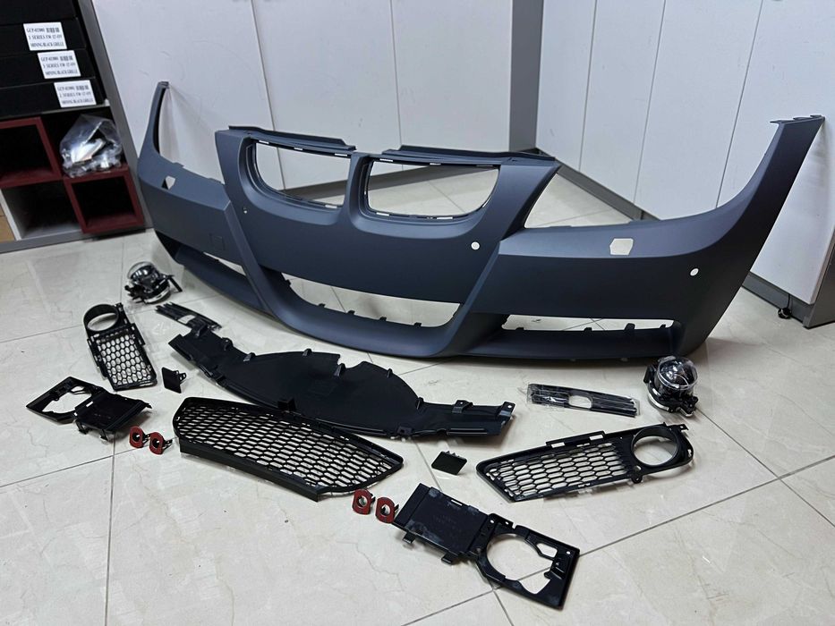 Bara Fata Model Mtech BMW Seria 3 E90 2005-2008 cu PDC SI SRA
