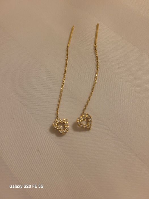 Cercei aur Teilor 14 carate