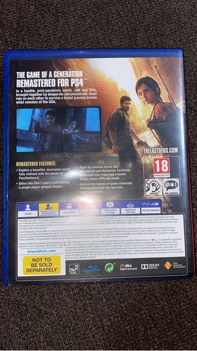 The last of us ps4: Remastered